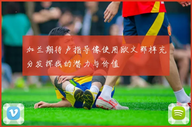 加兰期待卢指导像使用欧文那样充分发挥我的潜力与价值